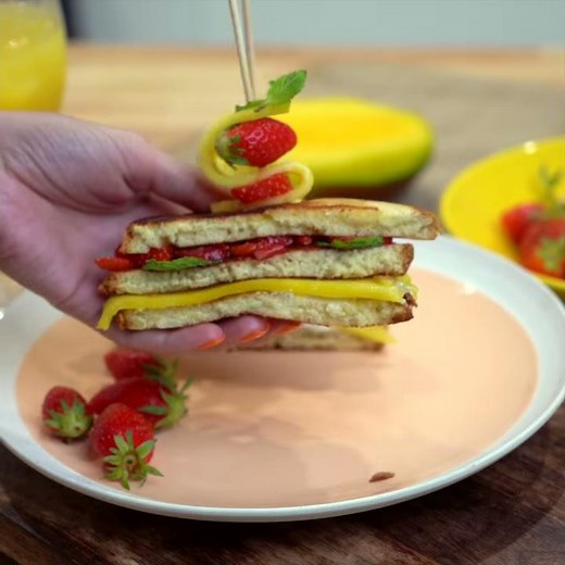 Club sandwich sucré