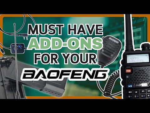 TOP Accessories for your BAOFENG to enhance your radio | Digital Modes | Antennas for UV-5R