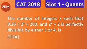 CAT 2018 | Slot 1 | Quantitative Aptitude | Number System - Number Theory | 2IIM CAT Coaching