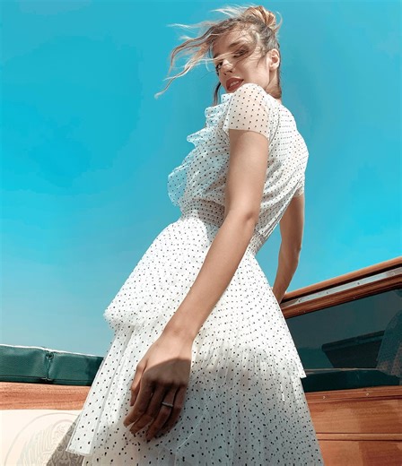 Luna.piombanti | 👗@majeparis Styled by @nicolecosti 💫 #fashion #moodpassion#beautiful#modelwanted #immscouting #color #girl #fashionmodel... | Instagram