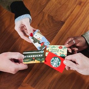 Treat the whole team—Starbucks Cards are the perfect holiday pick-me-up for your crew. | Starbucks
