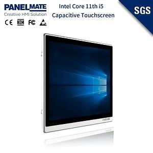 [Hot Item] Panelmate 17 Inch Industrial Embedded Terminal PC IP65 Waterproof Dustproof Tempered Glass Screen Intel I5 CPU Codesys All-in-One Computer HMI Panel PC