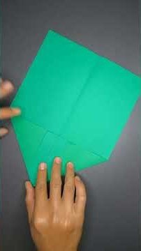 how to make easy paper jet plane- origami tutorial