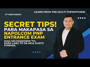 SECRET TIPS PARA MAKAPASA SA NAPOLCOM EXAM