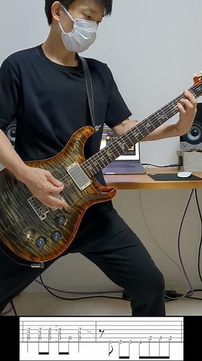 【TAB】AC/DC - Flick Of The Switch - Guitar Riff #shorts