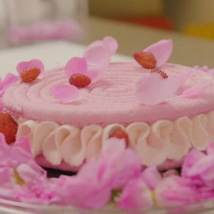 This French Bakery makes the most incredible pink cakes! More food & travel on our app: http://taste.md/2eUU2wz | Tastemade