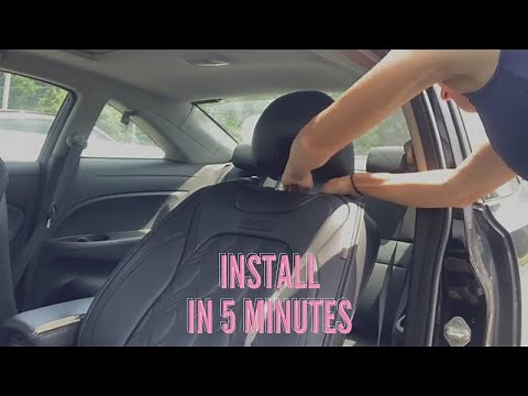 How to INSTALL Car Seat Cover in 5 Minutes | Coverado Car Seat Covers Review