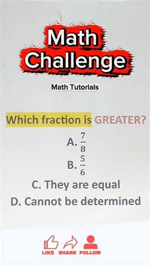 Math Challenge #31 Comment your answer ‼️ #MathChallenge2025 #MathMadeSimple #mathtechnique #MathTrick #Math #mathmadeeasy #mathskills #mathteachergon | Math Tutorials