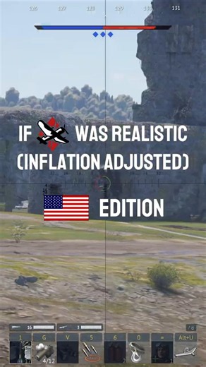 If Warthunder was Realistic: American Edition #warthunder #gaming