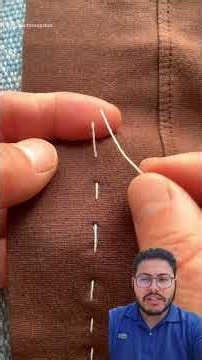 El truco secreto para hacer un nudo cuando te queda poco hilo