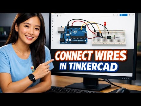 How to CONNECT WIRES in Tinkercad (Step by Step)