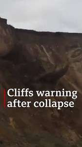 25K views · 170 reactions | This cliff collapse on the Norfolk coast on Wednesday morning "shows how quickly and without any warning" it can happen, the coastguard said. Fortunately nobody was hurt. bbc.in/3bdK09Z | BBC Norfolk | Facebook