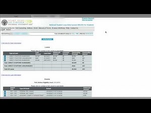 Using NSLDS to Track Your Loan History