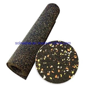 [Hot Item] Sol Rubber 5mm High Impact EPDM Gym Mats Roll Rubber Flooring