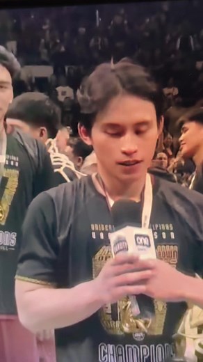 Finals MVP! What a run. Floor general. Point god. Kapitan Diliman. JD CAGULANGAN ☝️ #uaapseason87 #upmbt #jdcagulangan
