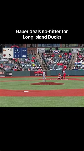 Trevor Bauer Throws No-Hitter for Long Island Ducks