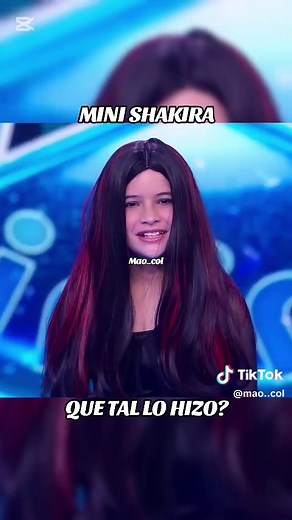 Yo Me Llamo Mini Shakira - Imitador en Colombia