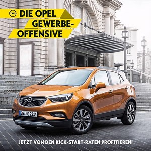 Für alle, die geschäftlich hoch hinaus wollen: der Opel Mokka X bringt Sie hin. Jetzt Angebot anfordern und von den attraktiven Kick-Start-Raten profitieren: http://s.opel.com/kvgcb | Opel