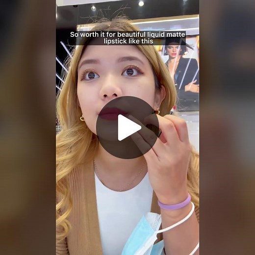 Your gurl got a free mini lipstick by only saying these 3 words ✨💅 slayed @yslbeauty #YSLBeautyMY #BeautyHacks #RayaMakeUp