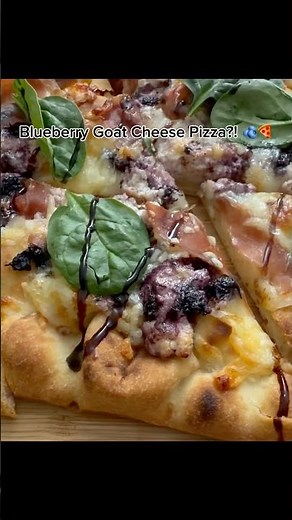 Blueberry Goat Cheese Pizza?! 🫐🍕 Trust Me on This One