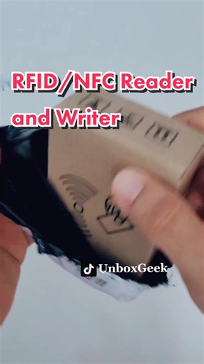 RFID NFC Reader and Writer #unboxing #fypシ #foryoupage #viral #trending #rfid #nfc #tech