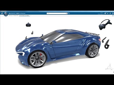 Virtual Reality in CATIA Design on the 3DEXPERIENCE platform