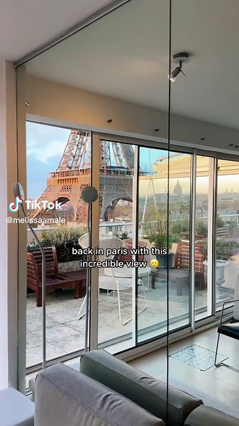 Luxurious Eiffel Tower View Penthouse Airbnb in Paris