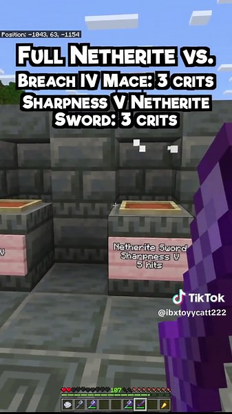 Breach Enchantment in Minecraft 1.21 - When to Avoid It