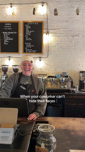 When your coworker can’t hide their faces