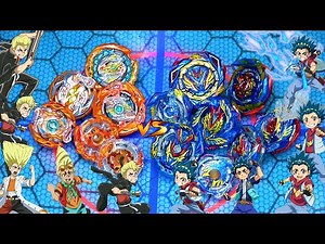 OMG EPIC EVOLUTION BATTLE - Valkyrie vs Ragnaruk | Beyblade Burst Team Battle