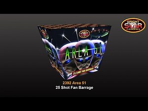 Bright Star Fireworks - 2392 Area 51 Barrage