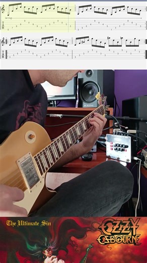Killer Of Giants - Ozzy Osbourne (Intro Guitar-Tab) #ozzyosbourne #killerofgiants #jakeelee