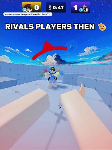 Rivals players now and then 😭➡️🫡#roblox #rivals #shorts