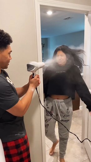 1.4M views · 10K reactions | She's planning for revenge after this  #pranks #sofunny #marriedlife #forfun #wifey #reels | Anthony & Ana | Facebook