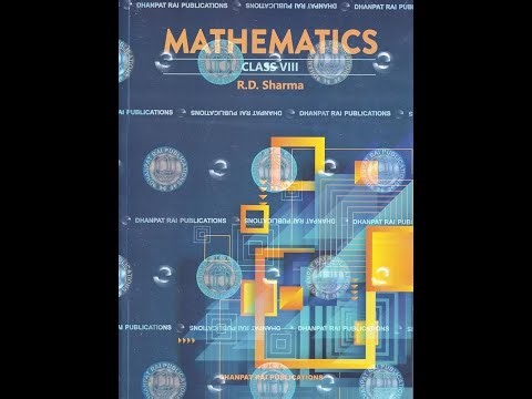 Grade 8 RD sharma maths