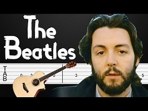 Hey Jude - The Beatles Guitar Tabs, Guitar Tutorial, Guitar Lesson (Fingerstyle)