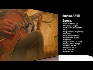 Ibanez AF Series : AF95 Review.