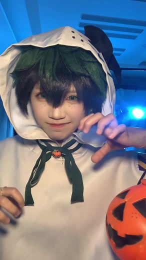 Trick or treat?👻 | #cosplay#deku#mha#fyp#halloween