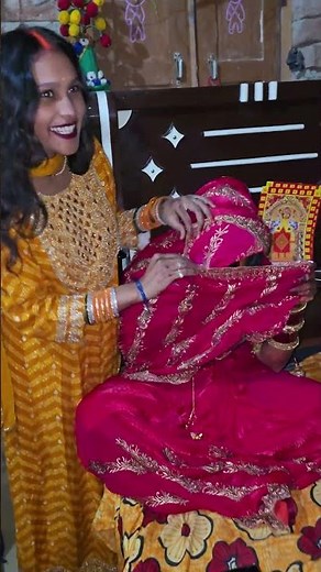 How Shagun is lifting the veil of the bride #shorts #shortvideo