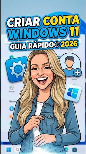 Como criar conta de usuário no Windows 11 — Guia rápido 2026