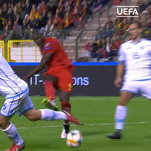 🇧🇪 This Romelu Lukaku goal in 2019 was against ________ ⏪ Royal Belgian FA | UEFA EURO