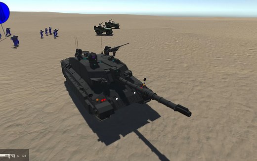 Ravenfield：当你的挑战者II加装了主动防御系统