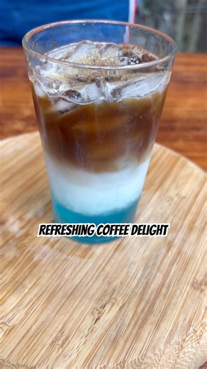 Ocean Blue Latte ASMR #healthydrink 🧉🫶#shorts #oceanlatte #drink #refreshing #india #indian #food
