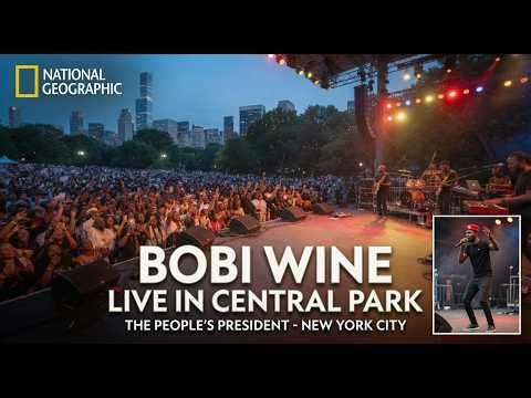 🔴Live: Bobi Wine performs live in Central Park | National Geographic