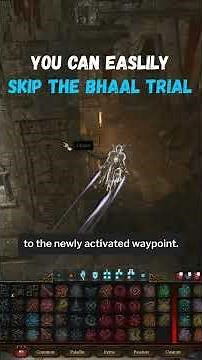 You Can EASLILY Skip the Bhaal Trial in Baldur's Gate 3! 💨👀 Patch 8 Gameplay #baldursgate3 #rpg