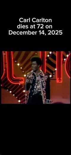 Carl Carlton (1952–2025) | The Voice Behind “Bad Mama Jama” & “Everlasting Love”