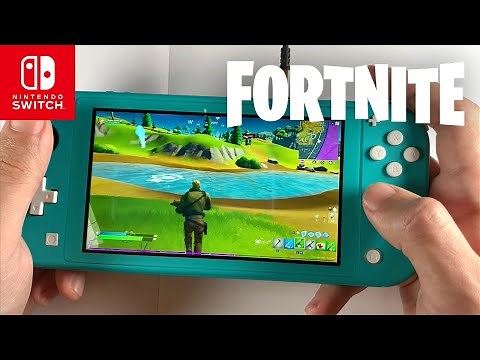 Fortnite on the Nintendo Switch Lite #2