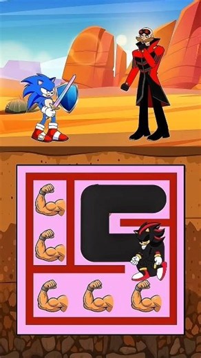 Help Sonic Escape the Maze & Beat Eggman! | Sonic 2😰❓ #sonic #sonichalloween #sonicheroes
