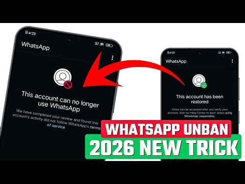 Whatsapp Ban Problem New Solution 2026 | This account can no longer use WhatsApp Problem New 2026