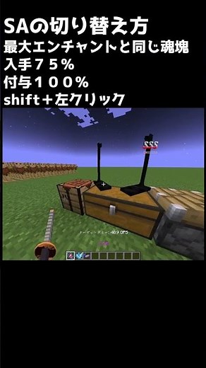 SAの切り替え方【抜刀剣1.20.1】
